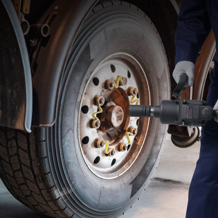 1-Inch Air Impact Wrench, 2400 Ft-Lb, Dual Handle