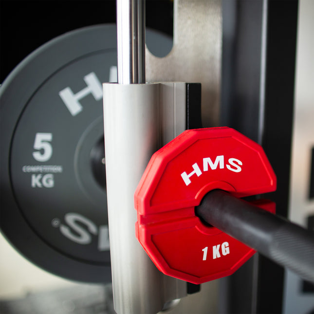 1 kg gewichtsschijven voor kracht- en fitnesstraining