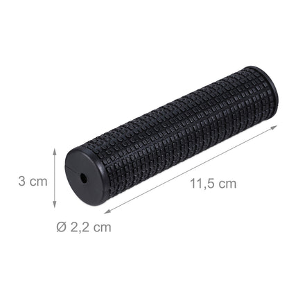 1 pair of bicycle handles 22 mm in black