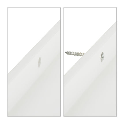 1 pc. narrow wall shelf