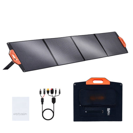 200W Foldable Monocrystalline ETFE Solar Panel, MC4, IP67