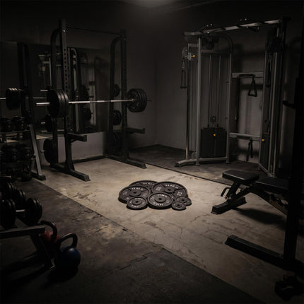 20 Kg Cast Iron Weight Plate, 31 mm Hole, Black