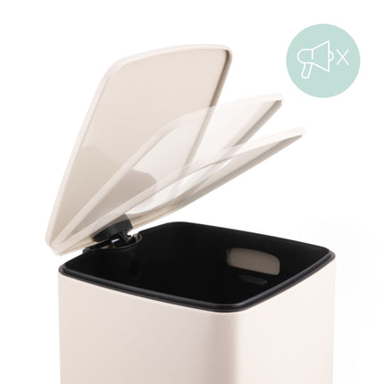 20L Kitchen Pedal Bin with Lid, Soft-Close