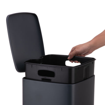20L Kitchen Pedal Bin with Soft-Close Lid