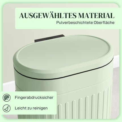 20L Metal Pedal Bin, Soft-Close, Removable Inner Bucket