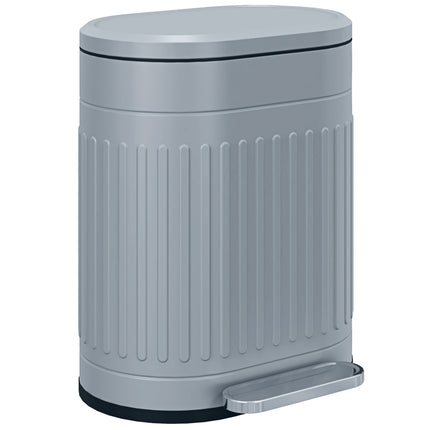 20L Metal Pedal Bin, Soft-Close, Removable Liner