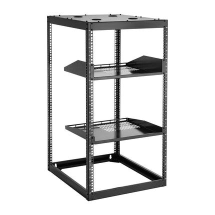 20U Open Frame Network Rack, 19-Inch, 585mm Depth