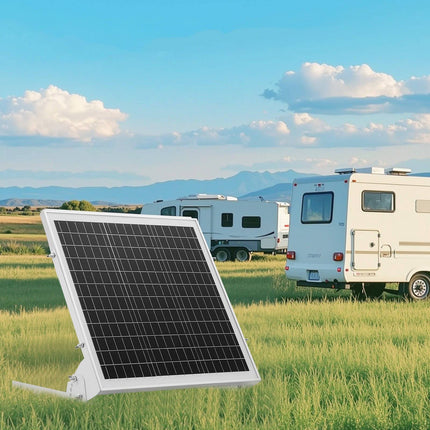 20W 12V Solar Battery Trickle Charger With MPPT, IP65