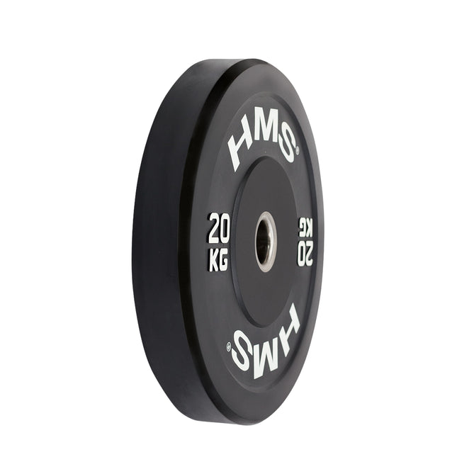 20 kg zwarte Olympische bumperplaat