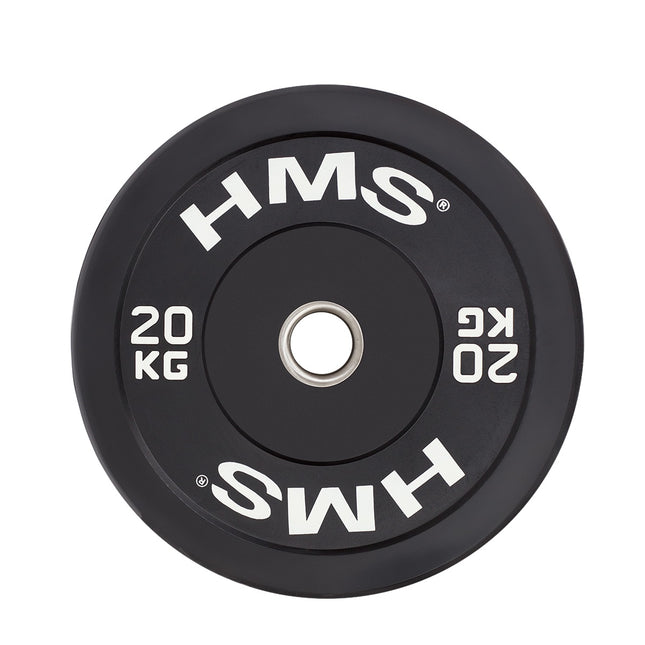 20 kg zwarte Olympische bumperplaat