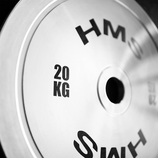 20 kg gekalibreerde stalen Olympische gewichtsschijf