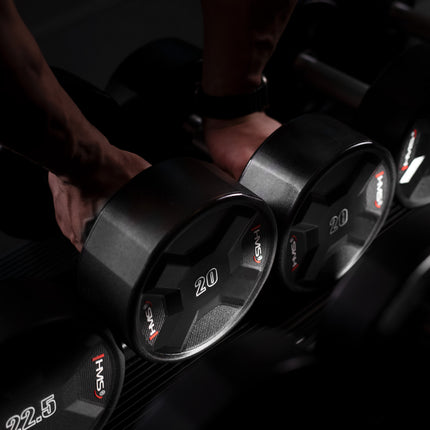 20 kg Polyurethane Dumbbell – Durable Weight Training