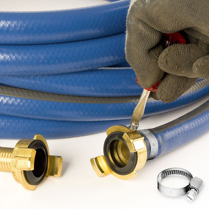 20x Set Stainless Steel Hose Clamps