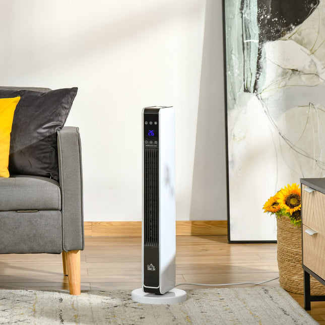 2200W electric fan heater, remote control, timer, oscillating
