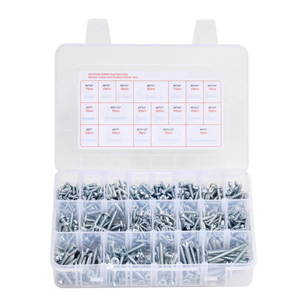 2250-Piece Bolt and Nut Assortment Kit, Metric & SAE