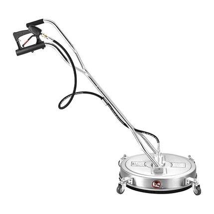 22-Inch Pressure Washer Surface Cleaner, Stainless, 4 Wheels