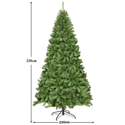 230 cm Artificial Christmas Tree with Metal Stand