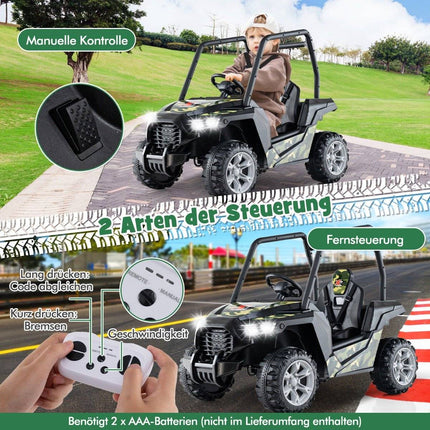 24V Kids Electric Ride-On UTV with Remote Control
