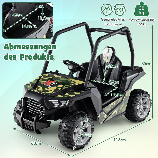 24V Kids Electric Ride-On UTV with Remote Control