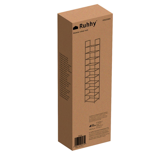 25564 modular shoe rack