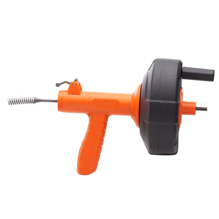 25 Ft Auto-Feed Drain Auger with Drill Adapter Kit