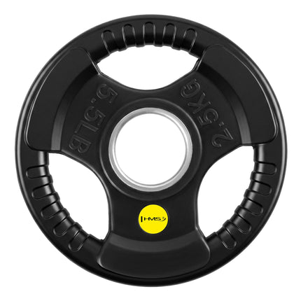 2.5 Kg Olympic Rubber Tri-Grip Weight Plate