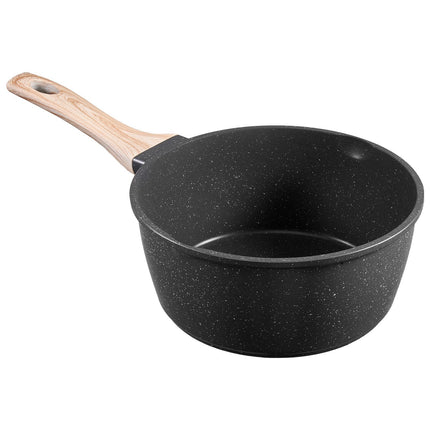 2.5 Qt Nonstick Saucepan, Glass Lid, Detachable Handle