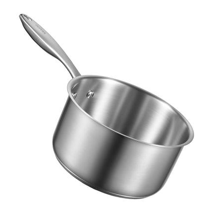 2.5 Qt Saucepan With Steamer Insert, Glass Lid, Induction