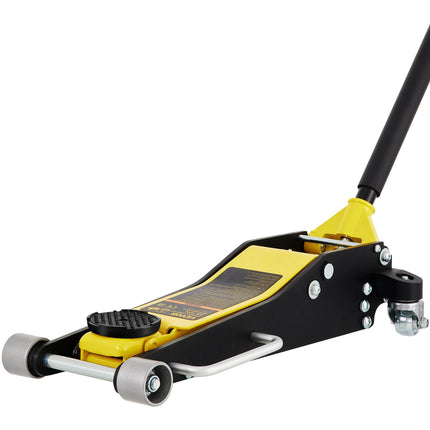2.5 Ton Low Profile Floor Jack, Dual Pump, 95–475 mm
