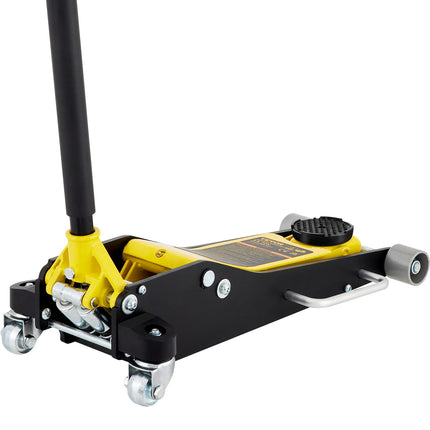 2.5 Ton Low Profile Floor Jack, Dual Pump, 95–475 mm