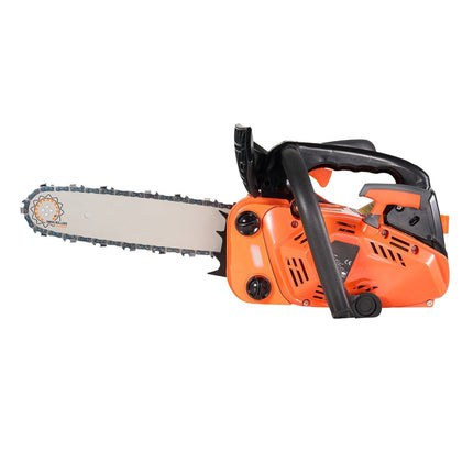 25cc Gas Chainsaw, 12-Inch Bar, 1.02 HP, Dual Tanks