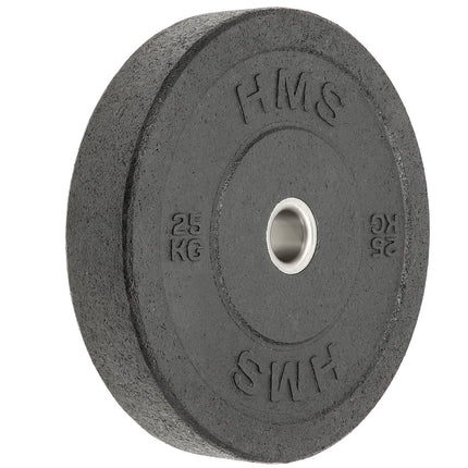 25 kg Black Olympic Bumper Plate – Weightlifting