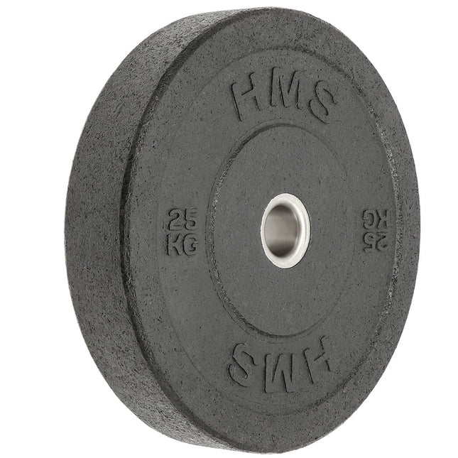 25 kg Zwarte Olympische Bumper Plate - Gewichtheffen