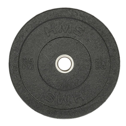 25 kg Black Olympic Bumper Plate – Weightlifting