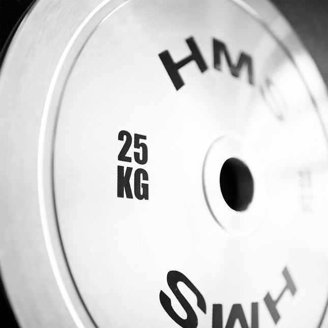 25 kg gekalibreerde stalen Olympische gewichtsschijf