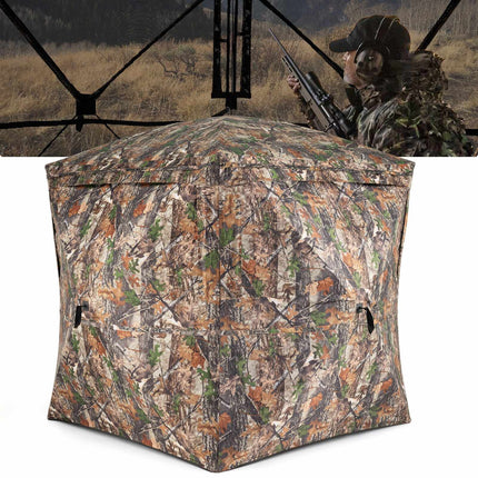 270 Camouflage Pop-Up Hunting Tent, Oxford, 2-3 People