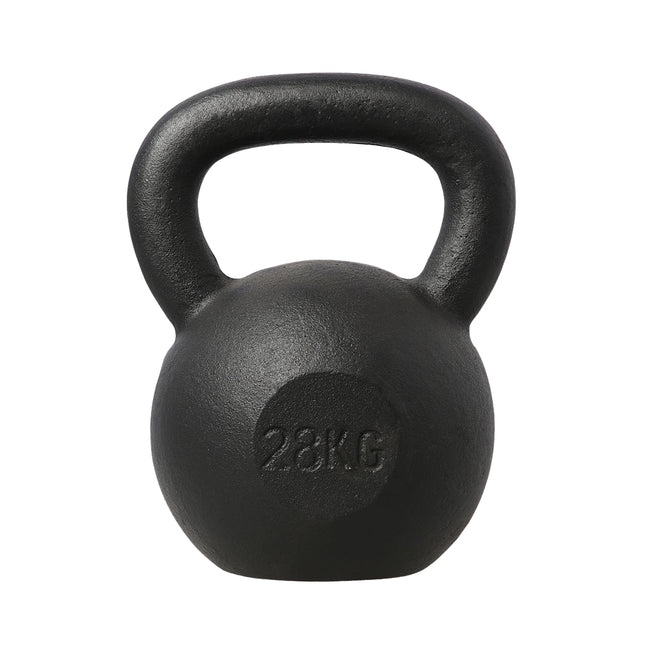 28 kg gietijzeren kettlebell voor krachttraining