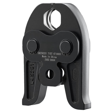 28mm V-Type Press Jaw for Stainless Steel Pipe, Carburized