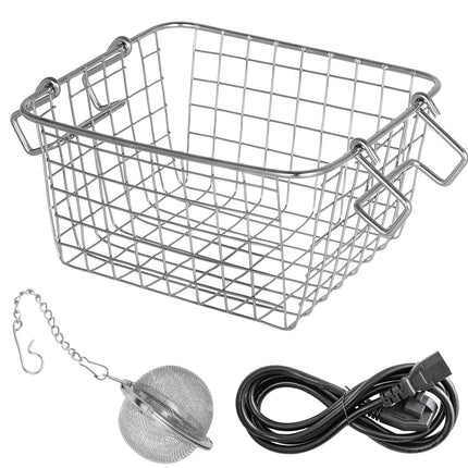 2L Ultrasonic Cleaner, Stainless Steel, Digital Timer Heater