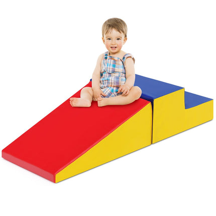 2PCS. Soft building blocks, giant building blocks, large building blocks, building blocks, foam building blocks, red and blue