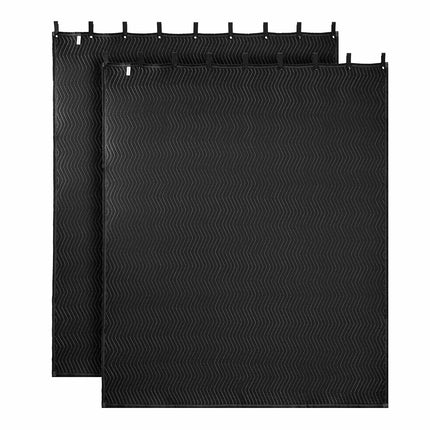 2-Pack Sound Dampening Blankets, 96 x 80 in, Grommets