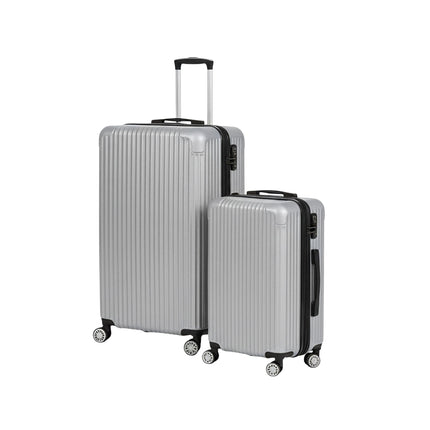 2-Piece Hard-Shell Luggage Set with 360 Wheels