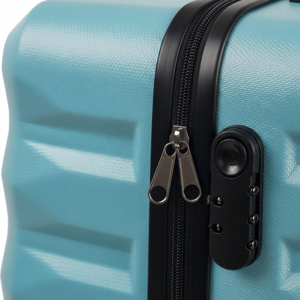 2-Piece Hard-Shell Luggage Set with Wheels