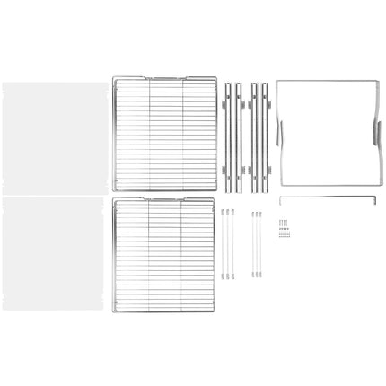 2-Tier Slide-Out Cabinet Organizer, 41 x 53.3 cm