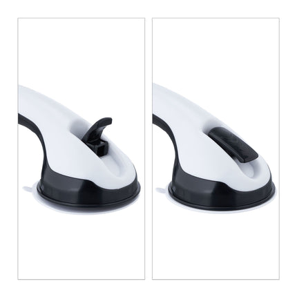 2 grip handles with suction cup