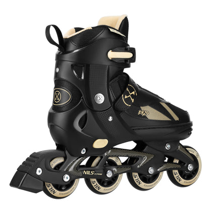 2-in-1 Inline & Ice Skates, Beige, Size XS (28-31)
