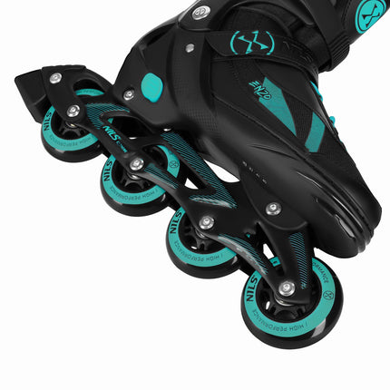 2-in-1 Inline & Ice Skates, Green, Size S (32-35)
