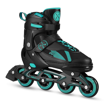 2-in-1 Inline & Ice Skates, Green, Size XS (28-31)
