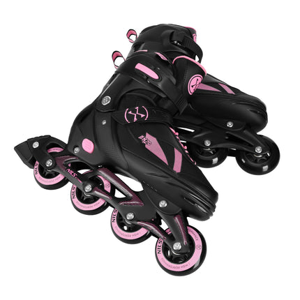 2-in-1 Inline & Ice Skates Set, Pink, Size XS (28-31)