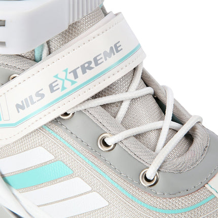 2-in-1 Inline & Ice Skates, White/Blue, Size S (29-33)